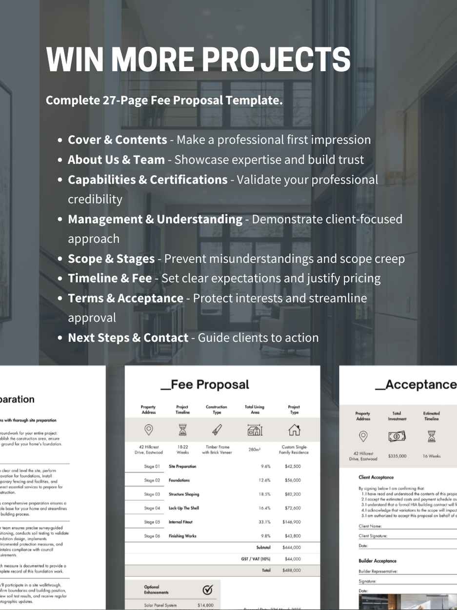 Builder Fee Proposal