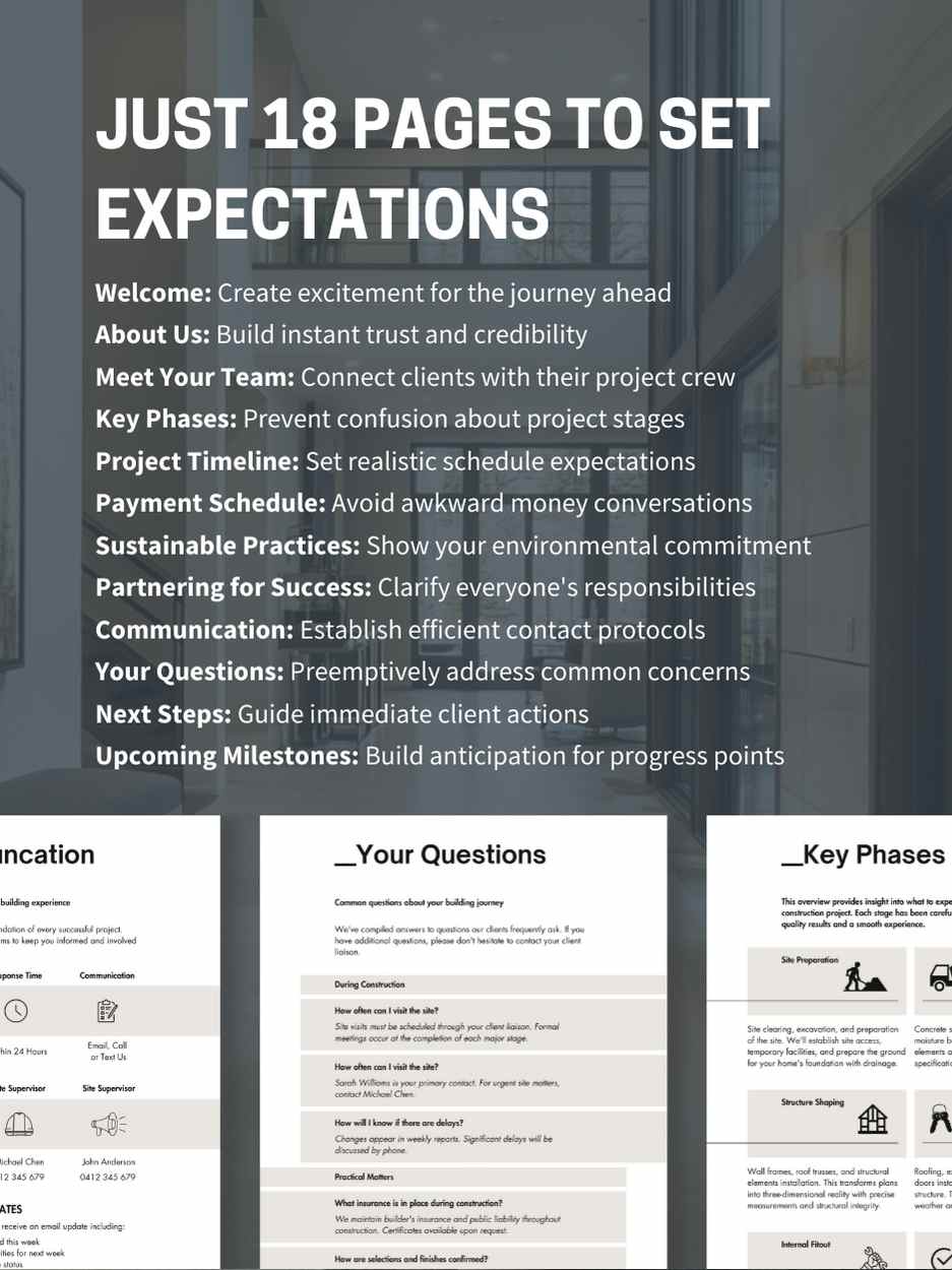 Client Welcome Pack