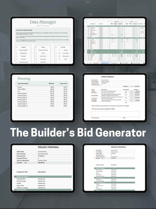 Builder Bid Generator