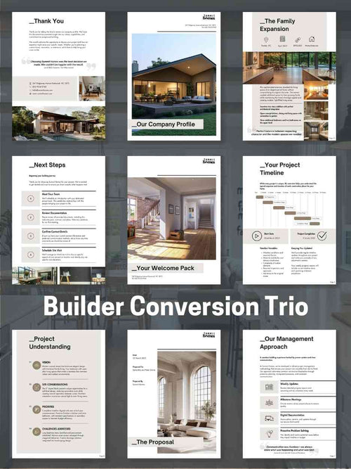 Builder Conversion Trio