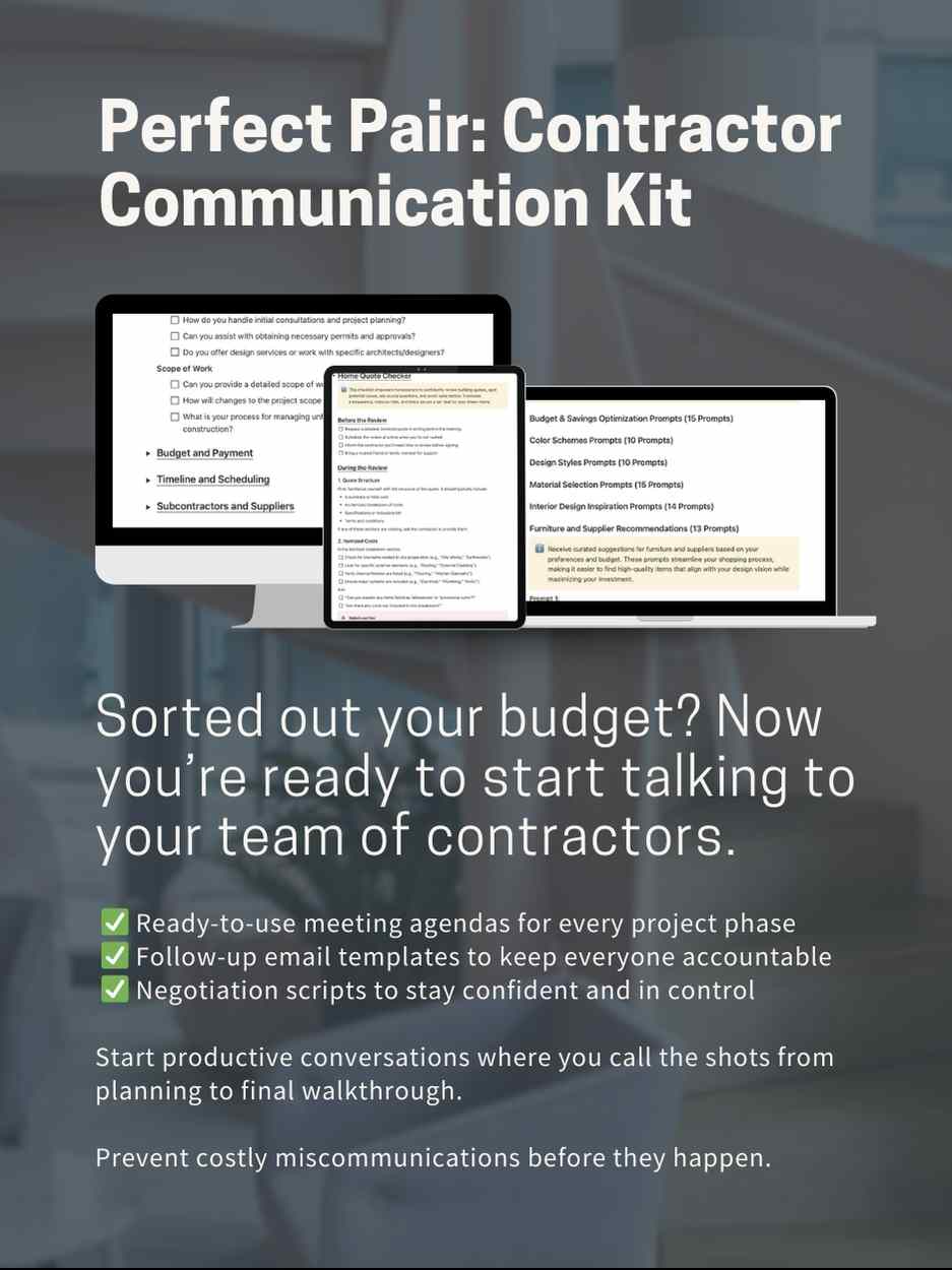 Build Budget Planner