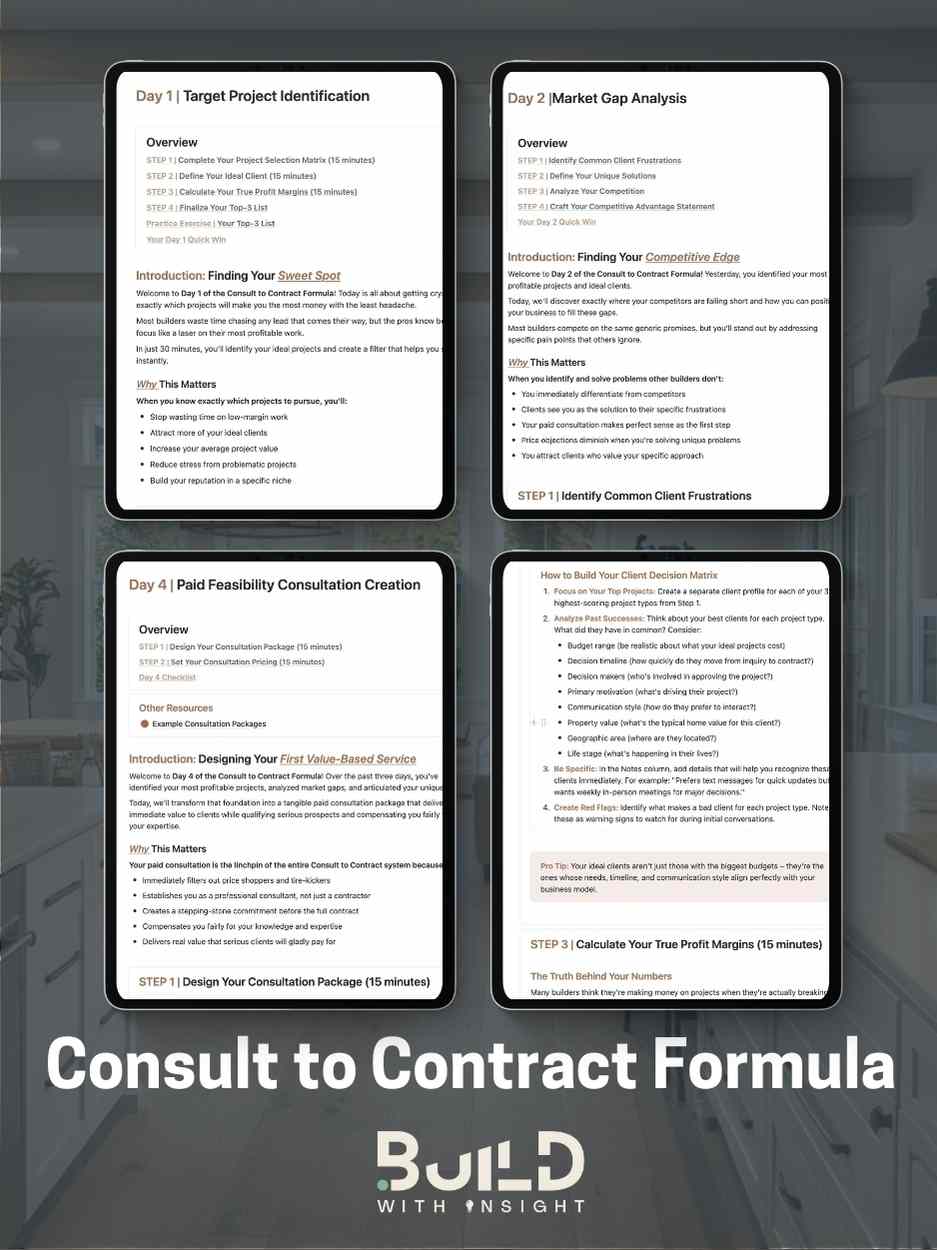Consult to Contract