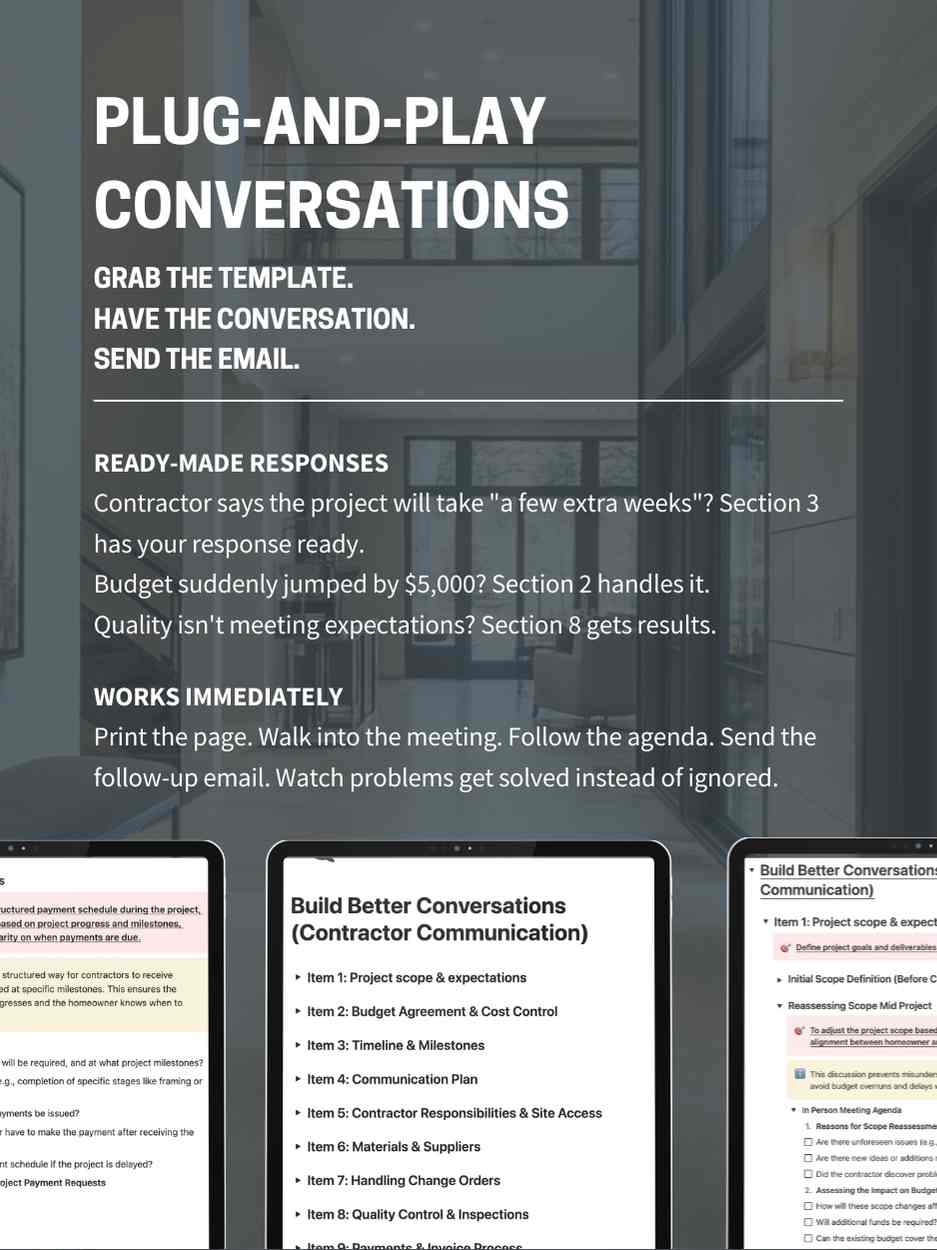 Contractor Communication Kit