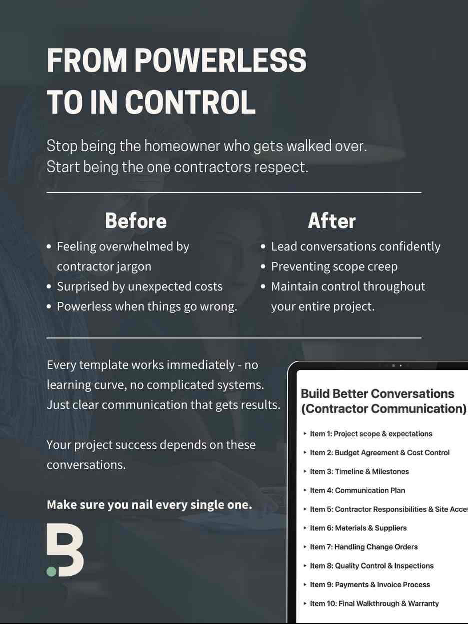 Contractor Communication Kit