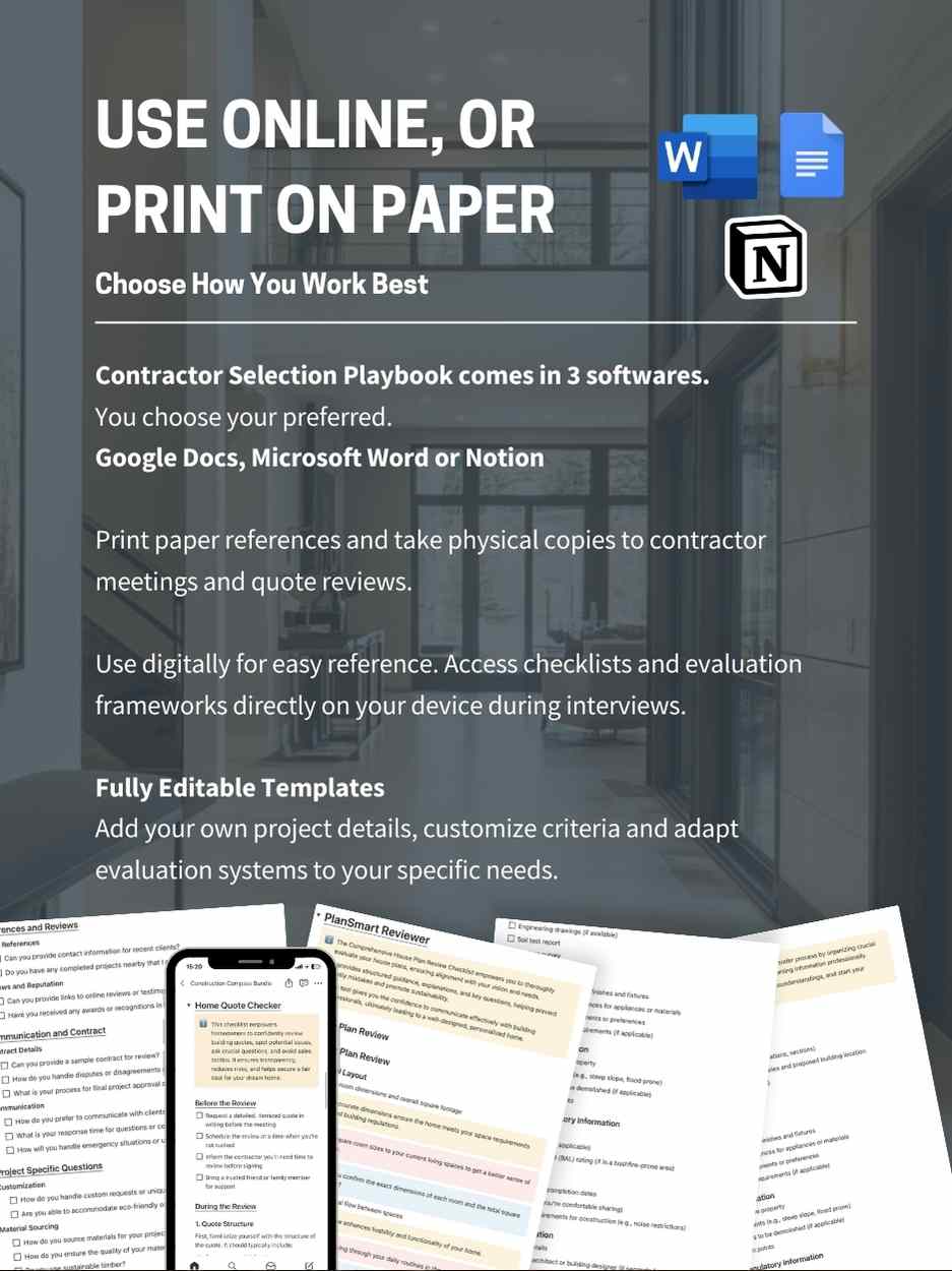 Contractor Selection Playbook